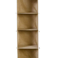 Cloth Organizer - Hanging 4 Shelves Wardrobe Organizer